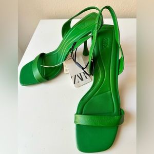 Zara heel sandal